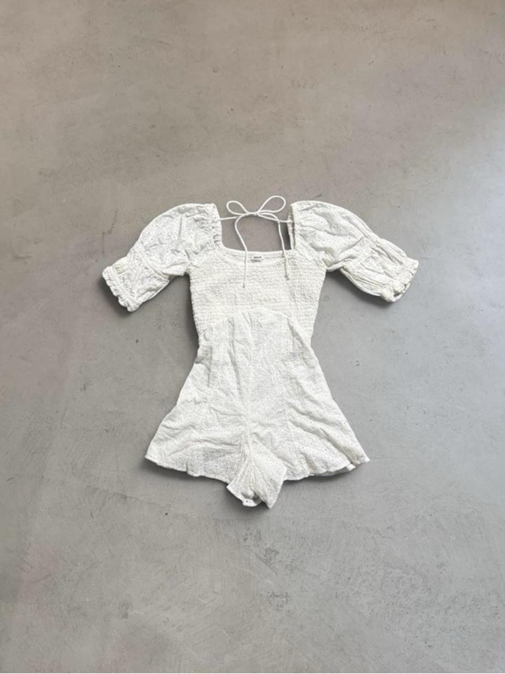 Urban Outfitters Kimchi Blue Eyelet Lace Romper